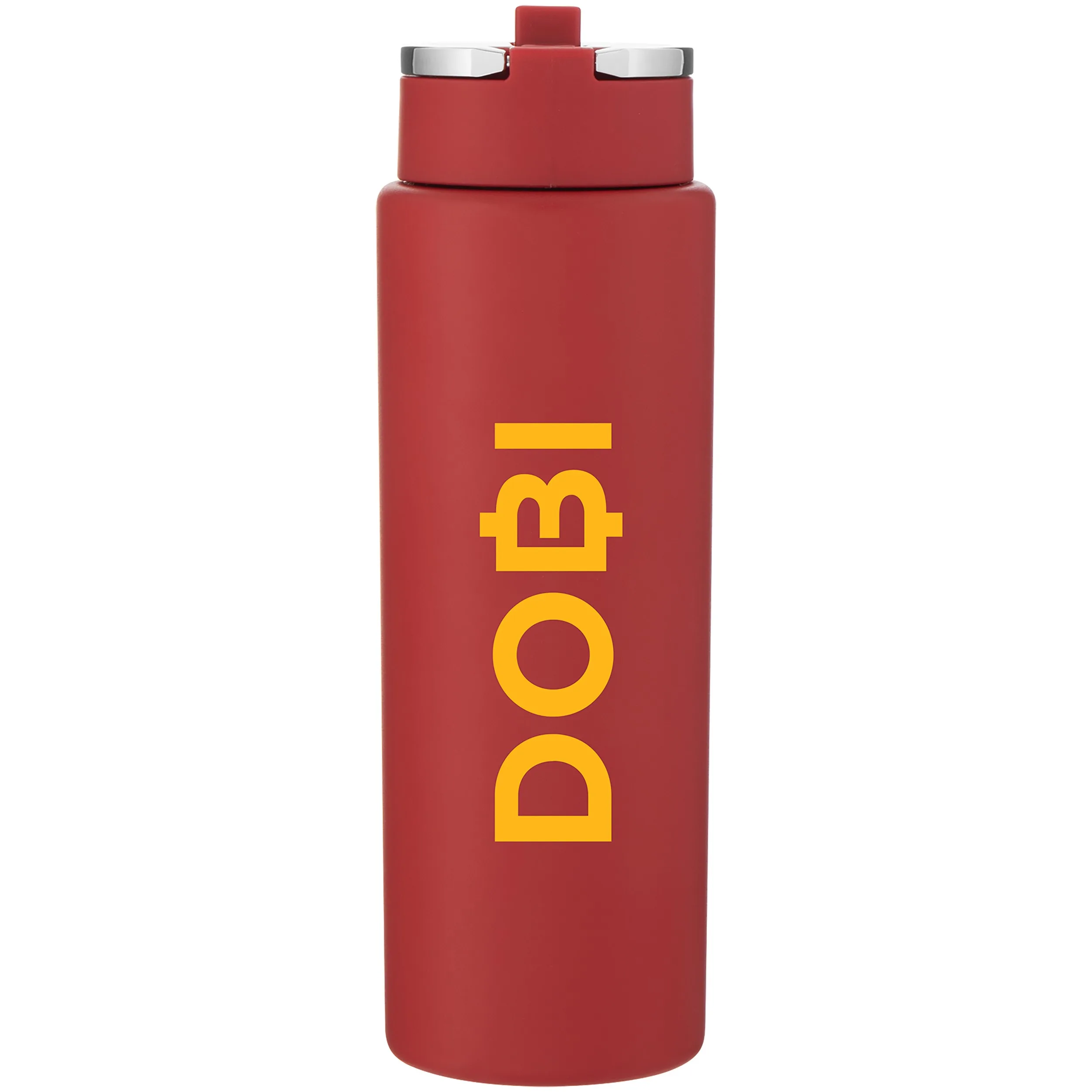 20 oz h2go Hardy Water Bottle (Matte Cardinal)