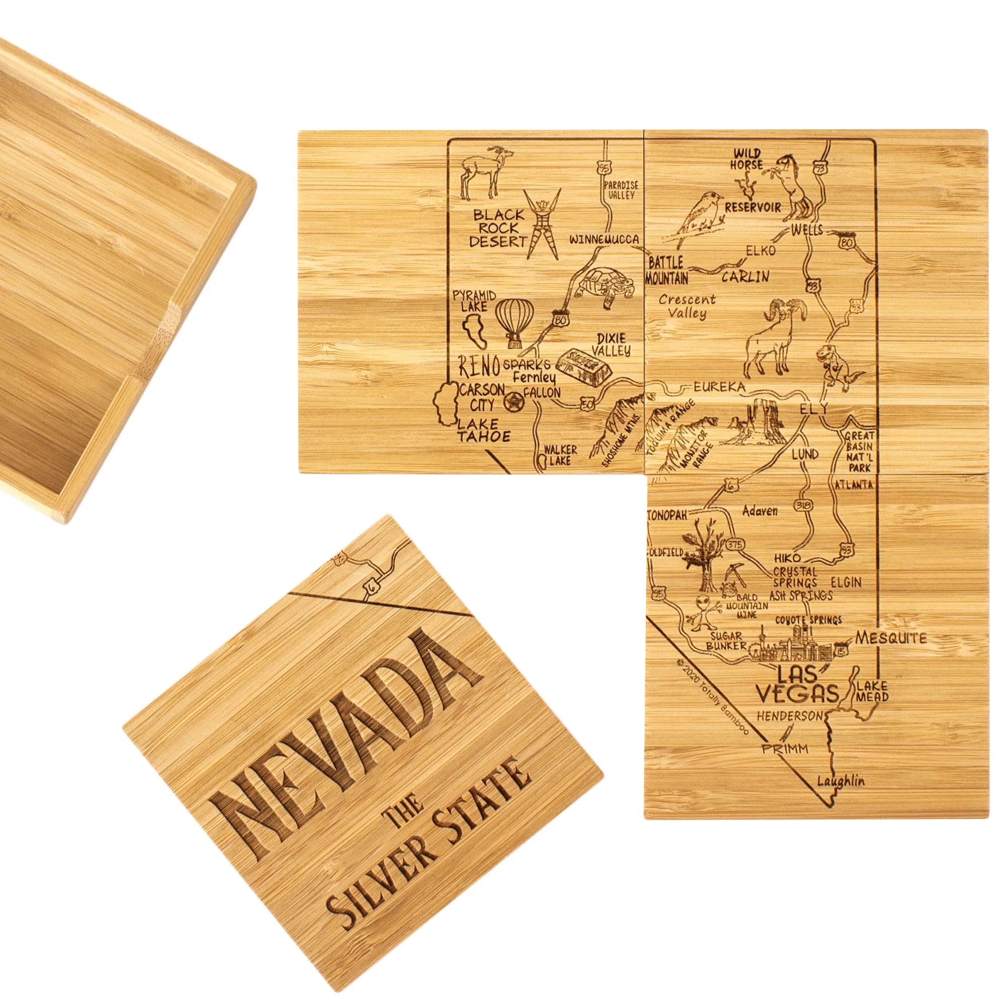 Nevada Puzzle Coaster Set view 6