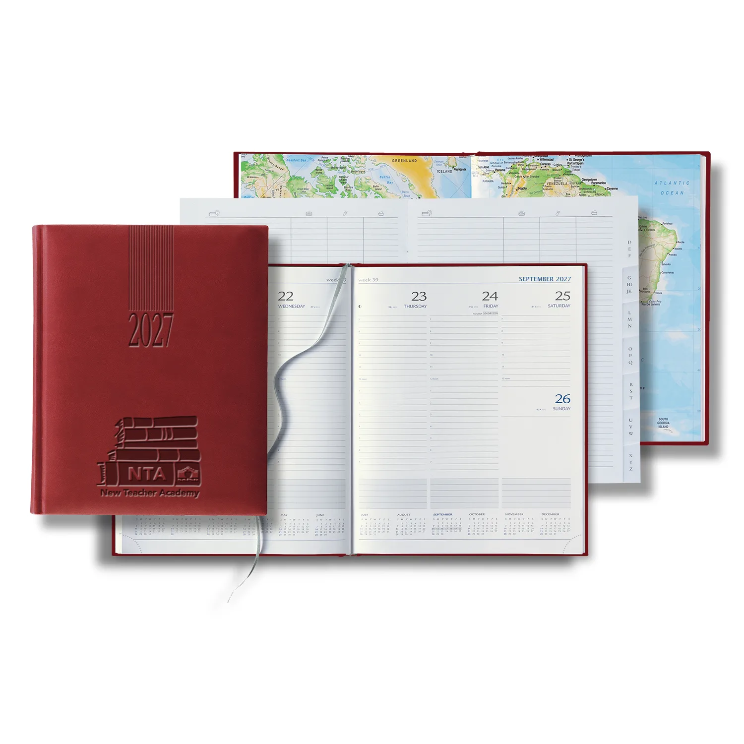 Castelli Tucson Grande Desk White Page Weekly Diary view 7
