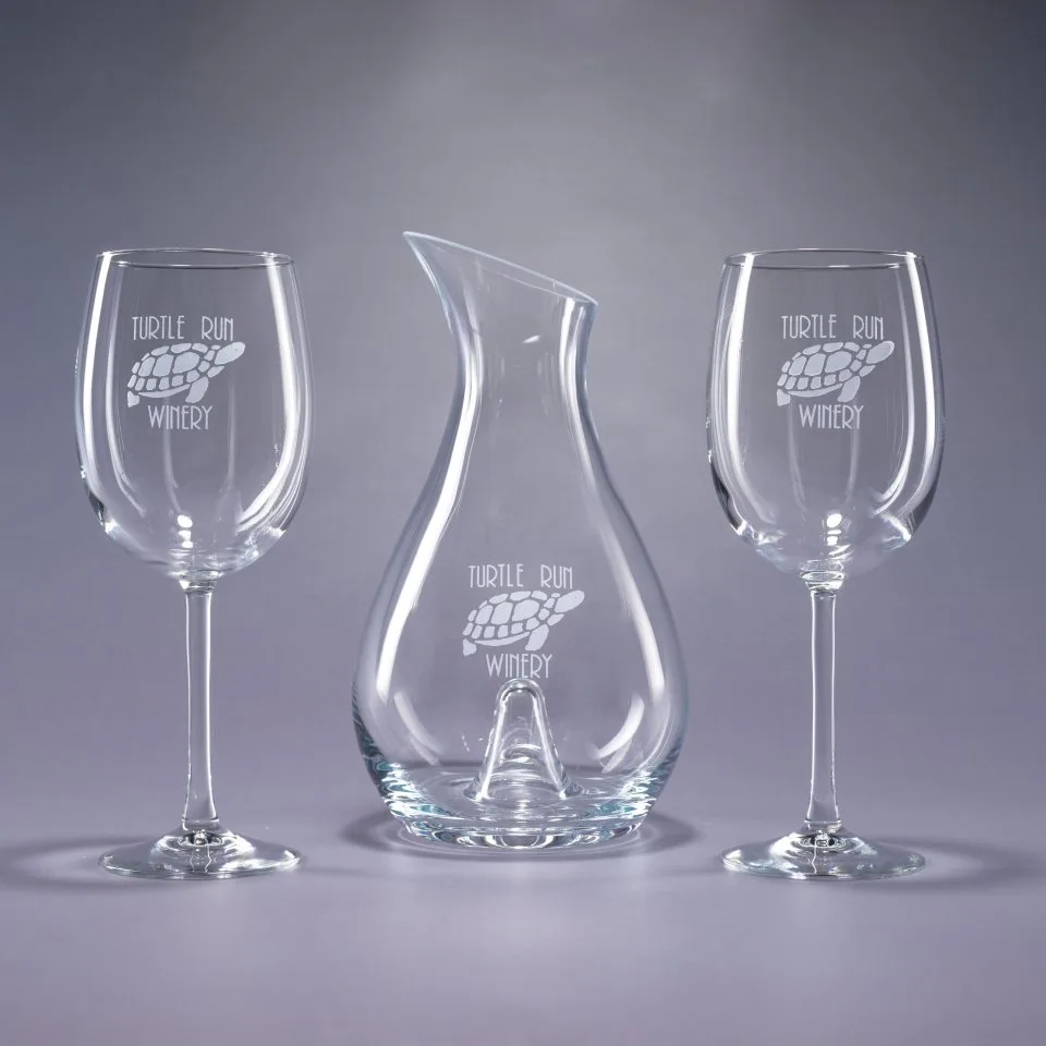 Essence/Colossal Wine Set w/Decanter & 2 Wine Glasses