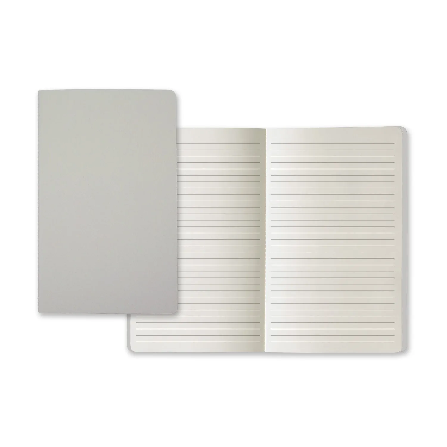 Castelli Prisma Medio Saddle Stitched Lined Ivory Page Journal view 2