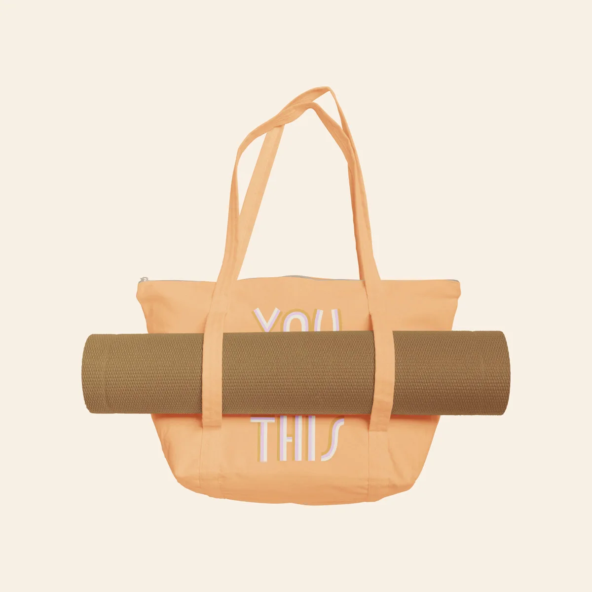 Weekender Yoga Tote - DENIM view 3