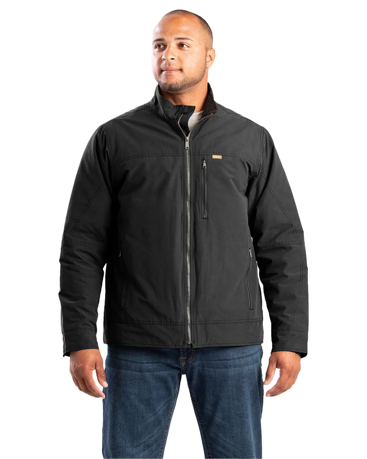 Berne® Apparel Men's Highland Quilt-Lined Micro-Duck Jacket