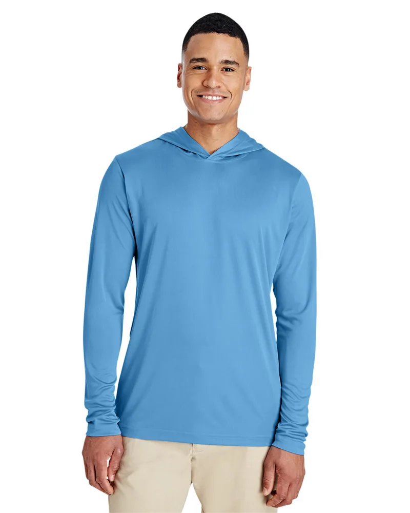 Team 365 Men's Zone Performance Long Sleeve Hooded T-Shirt view 6