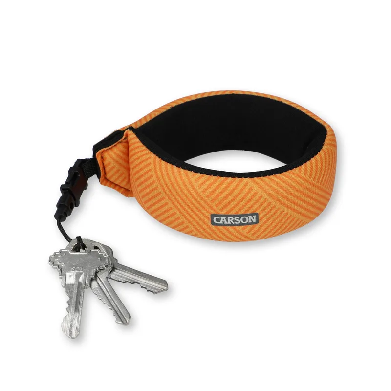 Carson Floating Wrist Strap - Coral