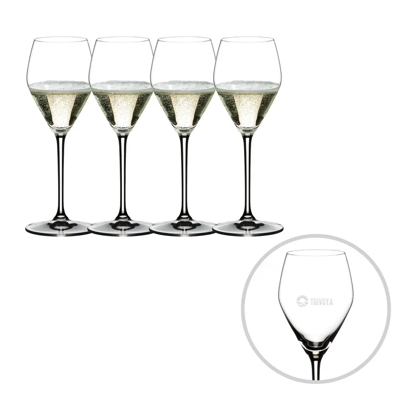 RIEDEL Extreme Rosé/Champagne Glasses, Set of 4