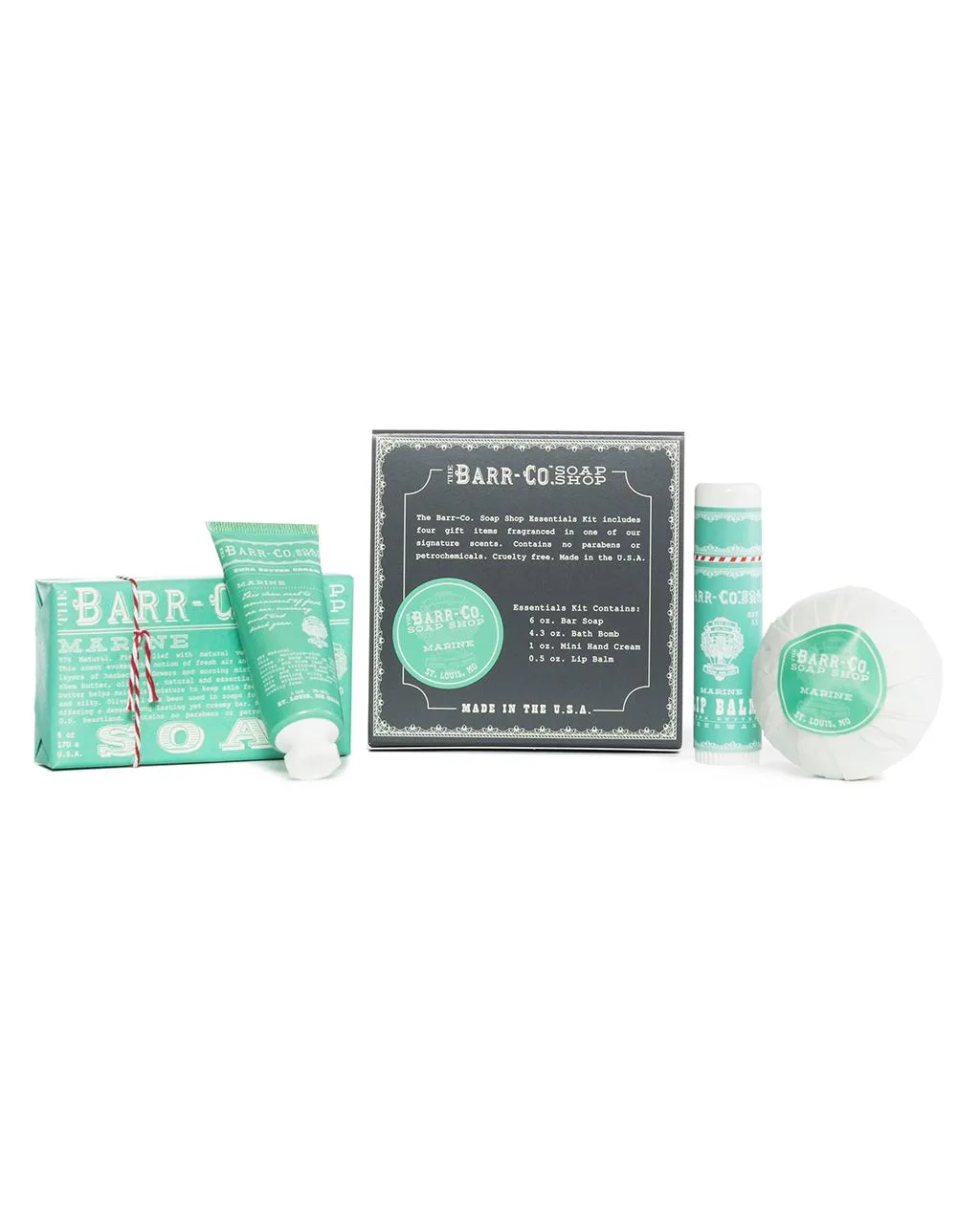 K.Hall Studio Barr-Co. 4Pc Essentials Kit - Marine 14.92 Oz