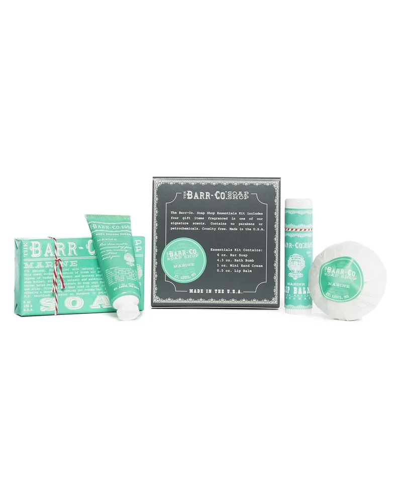 K.Hall Studio Barr-Co. 4Pc Essentials Kit - Marine 14.92 Oz