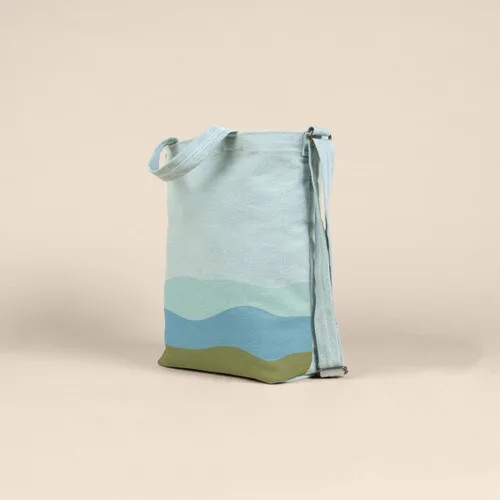 Beach Wash Denim Blue/Various Blank Side