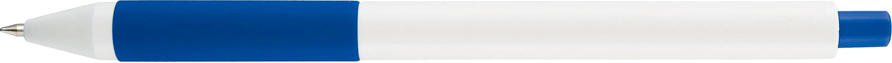 White/Blue/Silver Blank Back View