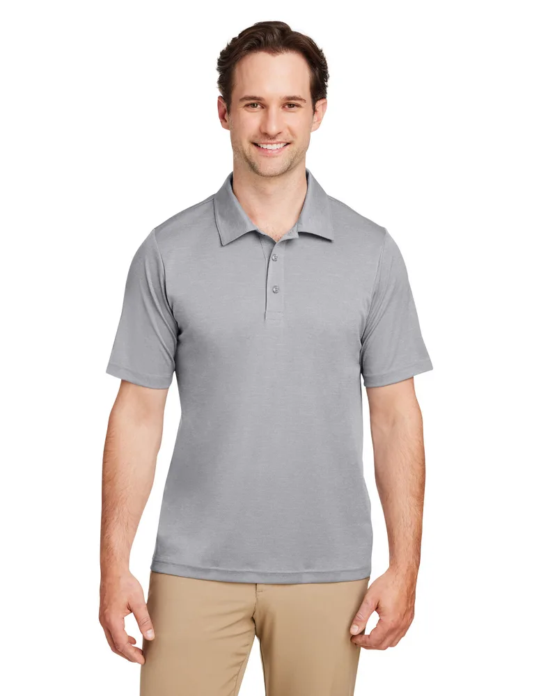 Team 365 Men's Zone Sonic Heather Performance Short Sleeve Polo Shirt
