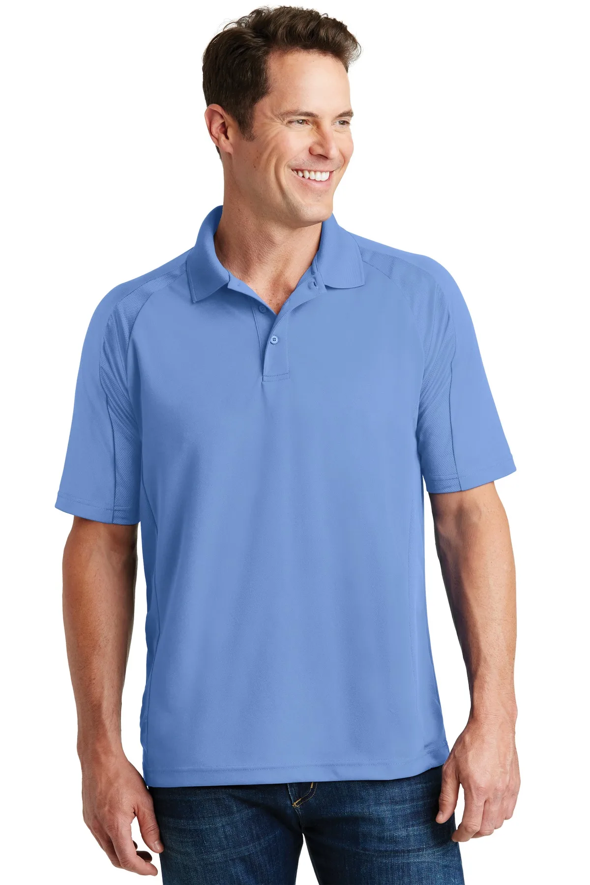 Sport-Tek® Dri-Mesh® Pro Polo. view 2