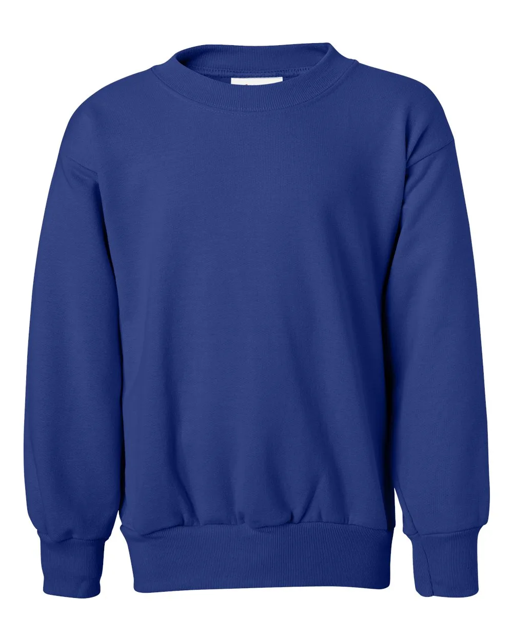 Hanes® Youth EcoSmart® Crewneck Sweatshirt view 5