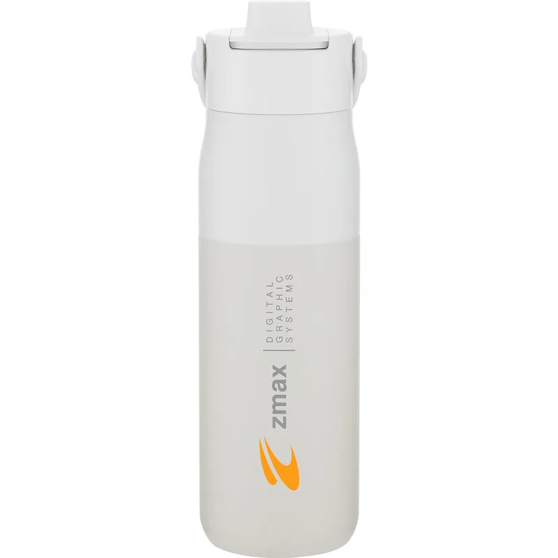 23 oz Larq Swig Top Water Bottle (Granite White)