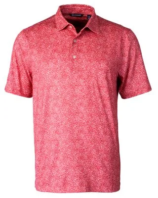 Cutter & Buck Pike Constellation Print Stretch Mens Polo view 4