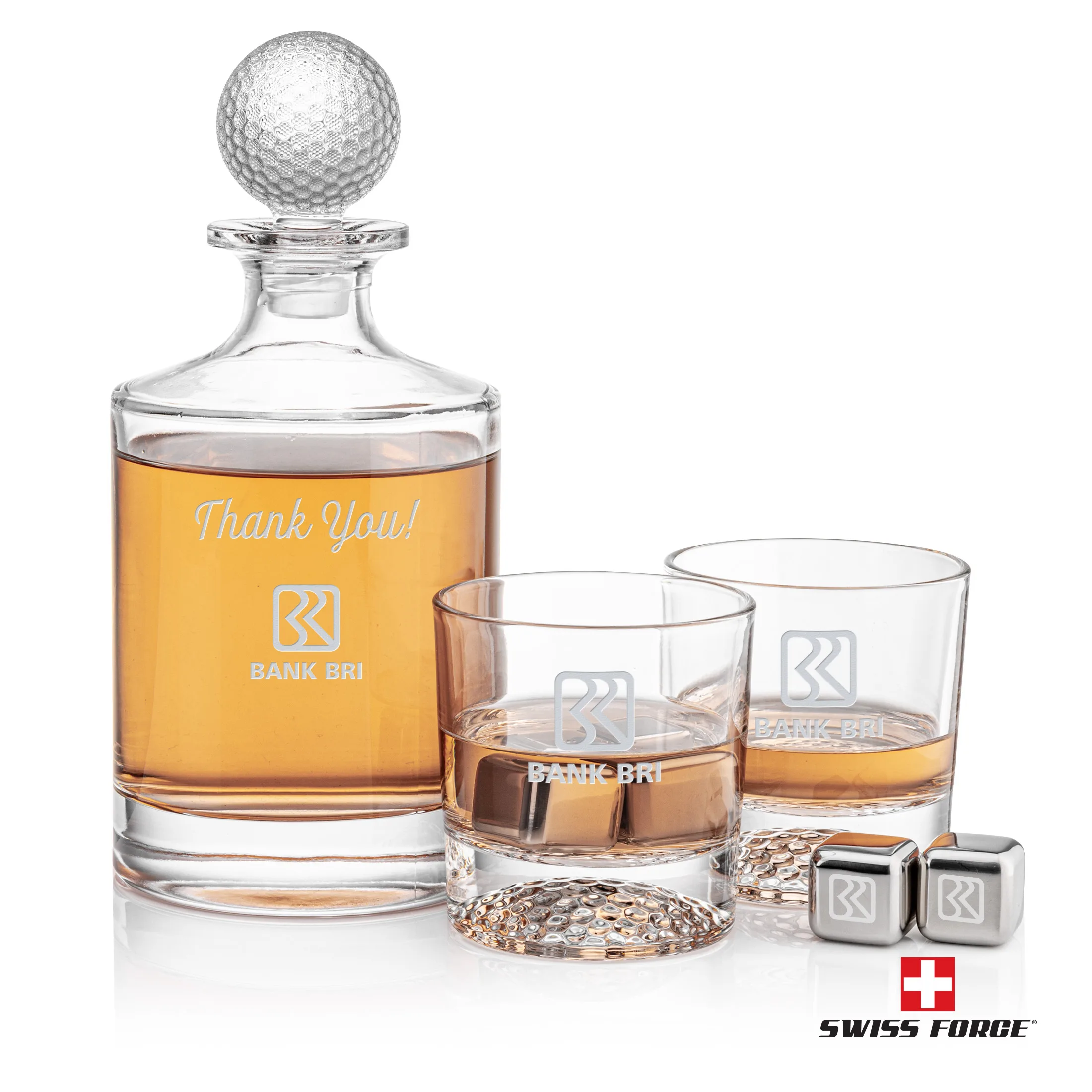 Whiskey Stone Set, Laser Engraving