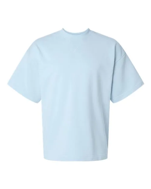 American Apparel® Unisex French Terry Ex Crew Top view 4