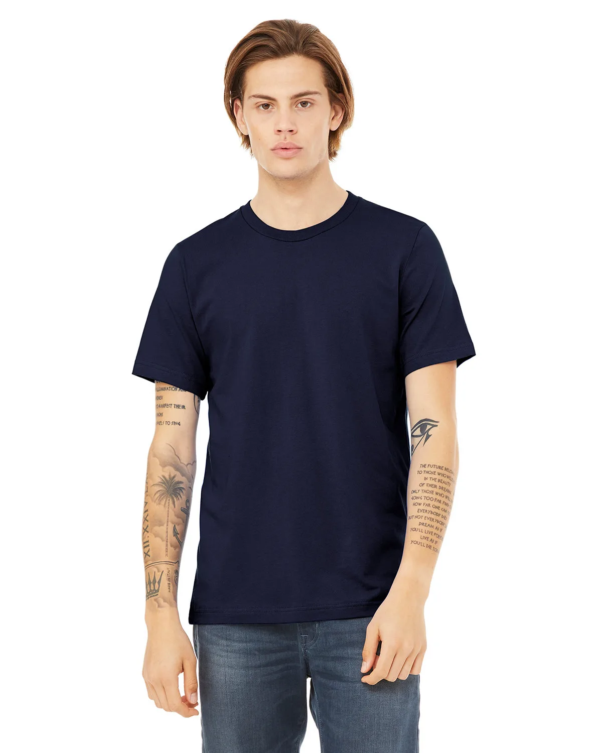 BELLA+CANVAS Unisex Heavyweight Crew T-Shirt view 3