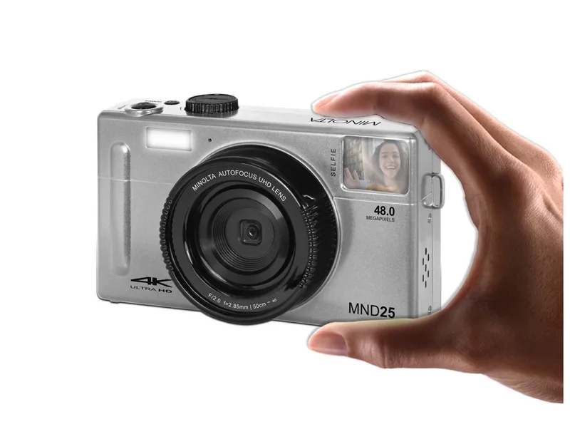 Minolta 48Mp/4K Autofocus Uhd Digital Camera