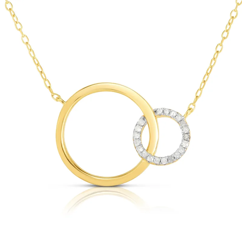 Jilco Inc Diamond Circle Necklace