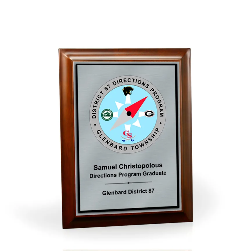 Jordan Plaque Silver - Small