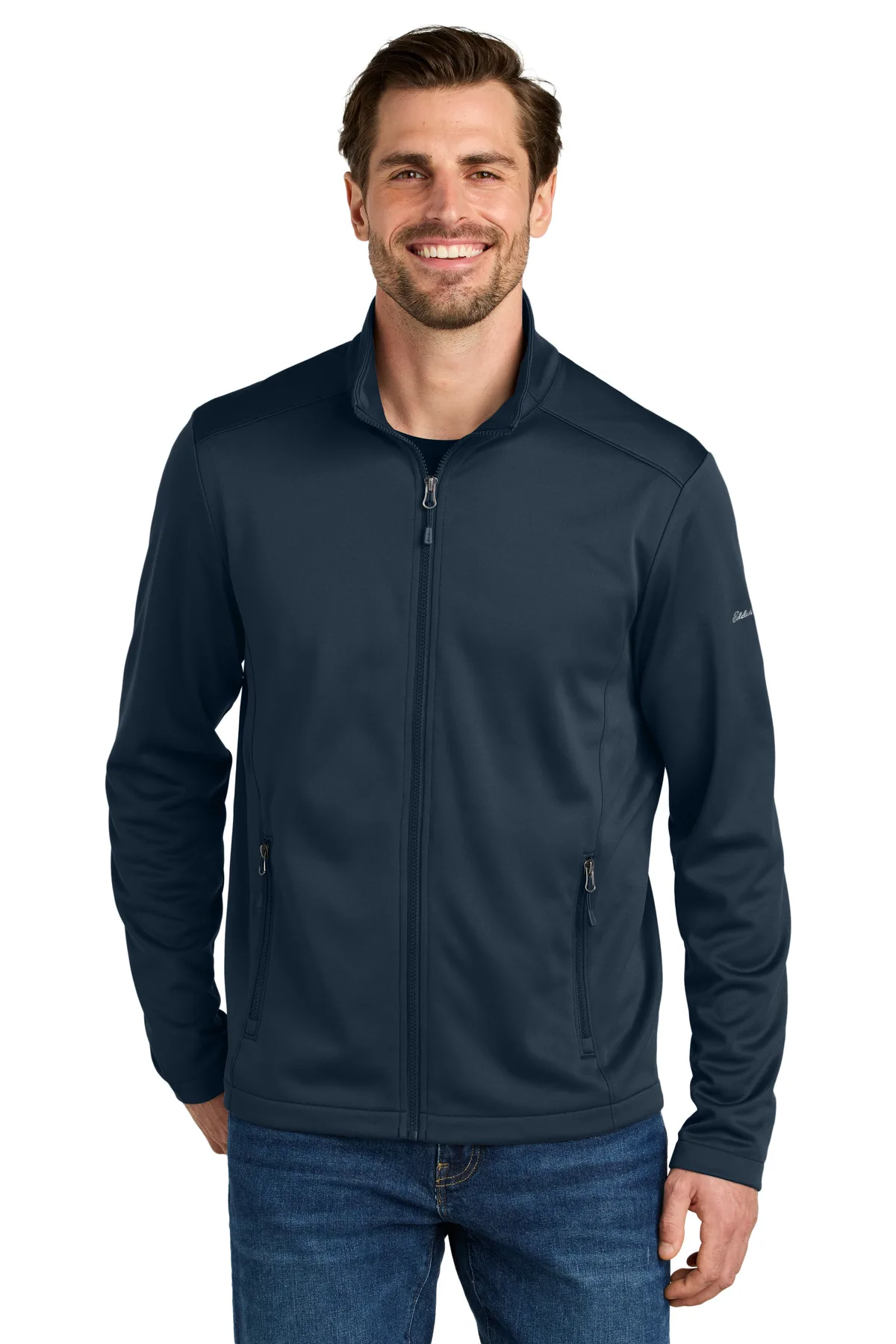 Eddie Bauer® Smooth Mid Layer Fleece Full-Zip view 3