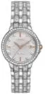 Citizen® Ladies' Silhouette Crystal Eco-Drive® Watch w/Two-Tone Dial & Brilliant Crystals