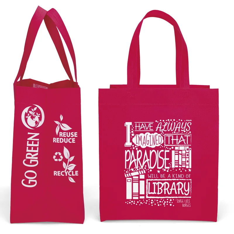 Economy - Non-Woven Tote - Screen Print (13" x 8" x 15")
