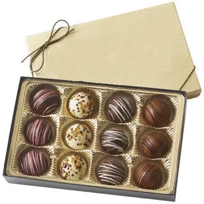 12 Piece Truffle Gift Box view 3