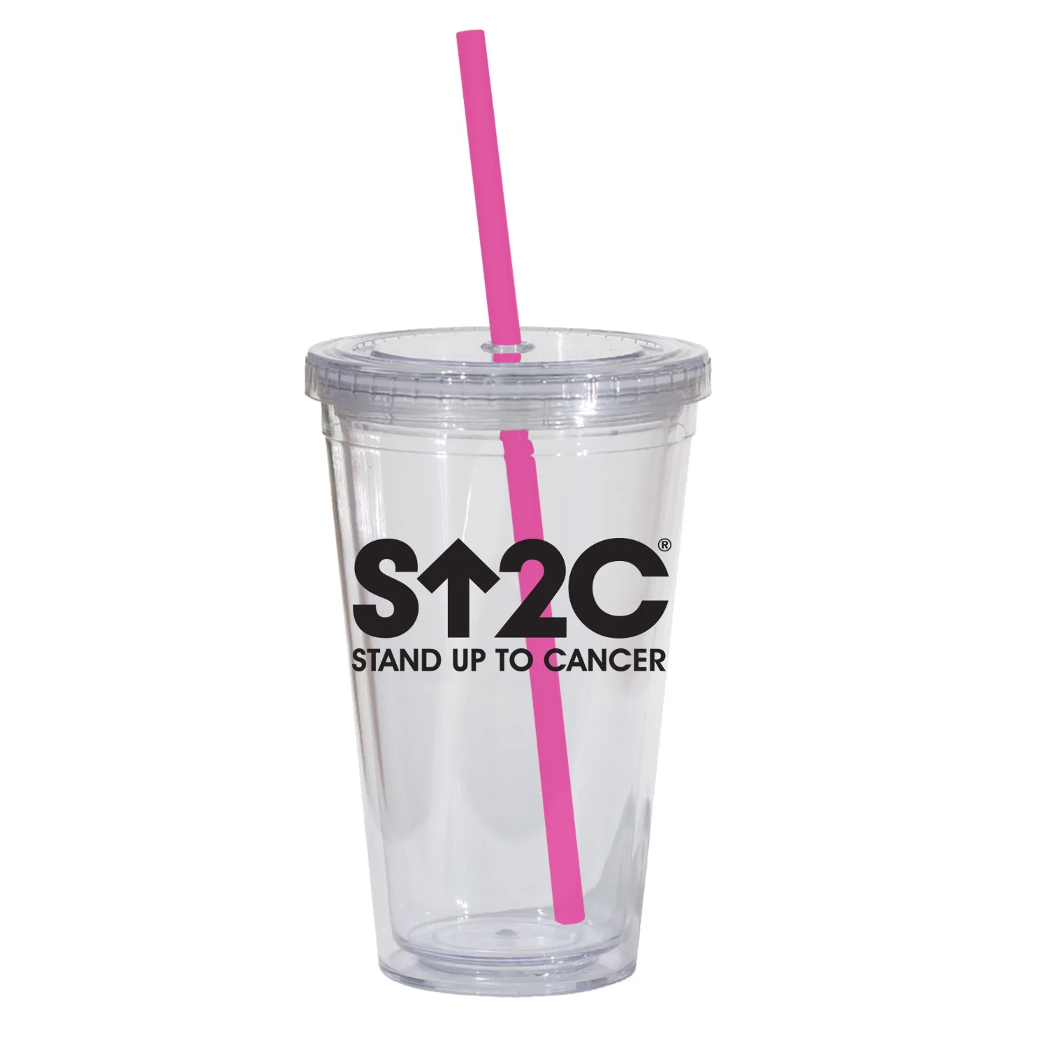 Double Wall 16 Oz Tumbler - Clear view 6
