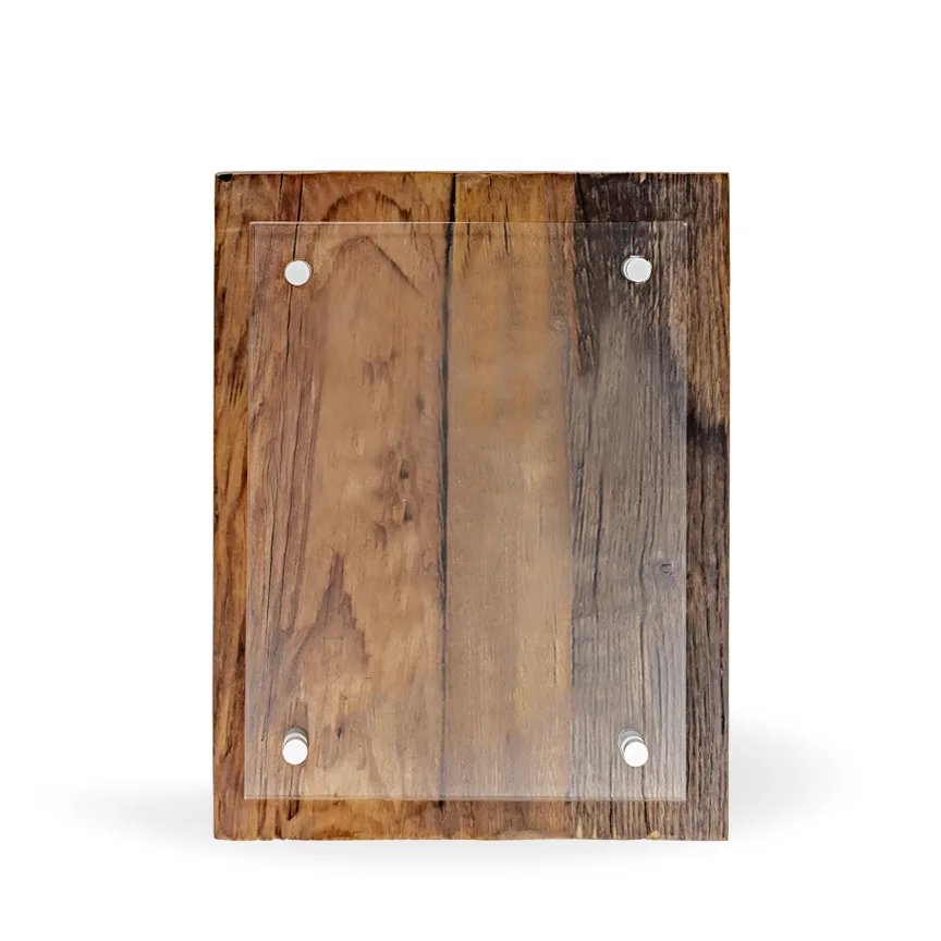 Rustico Reclaimed Wood Plaque Award - Small view 2