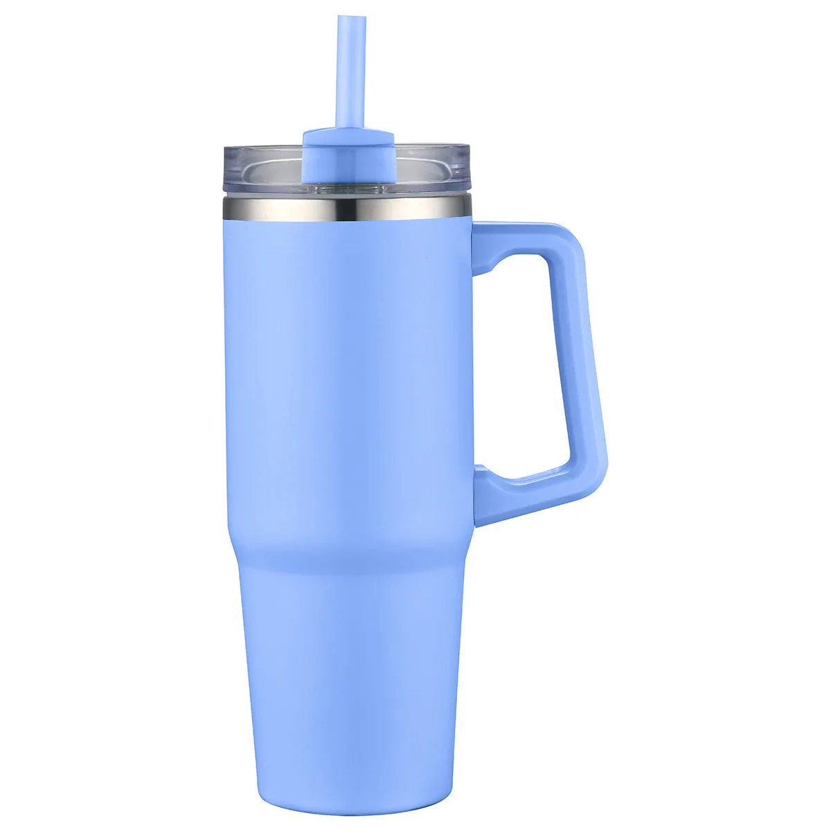 Milo 30 oz Vacuum Insulated Stainless Steel Mug with Straw view 4