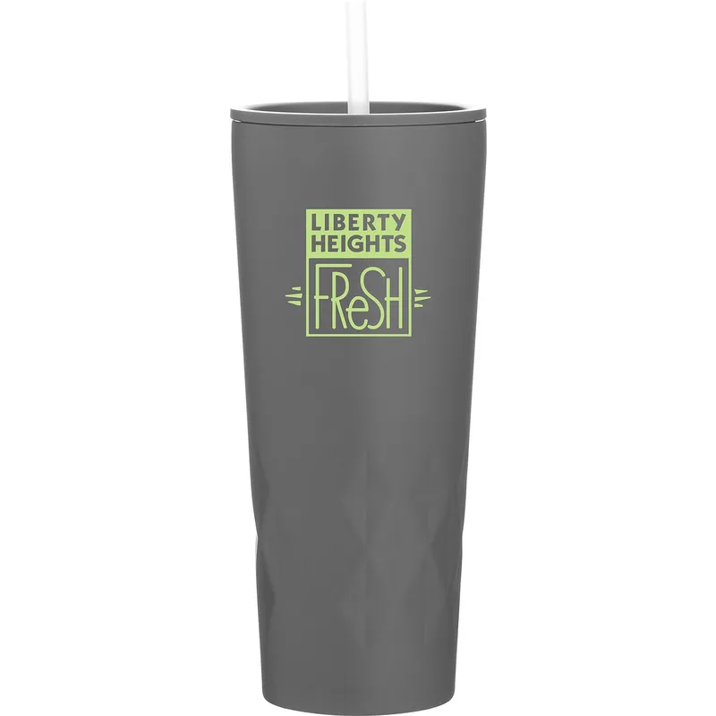 20.9 oz Triad Travel Tumbler (Matte Slate)