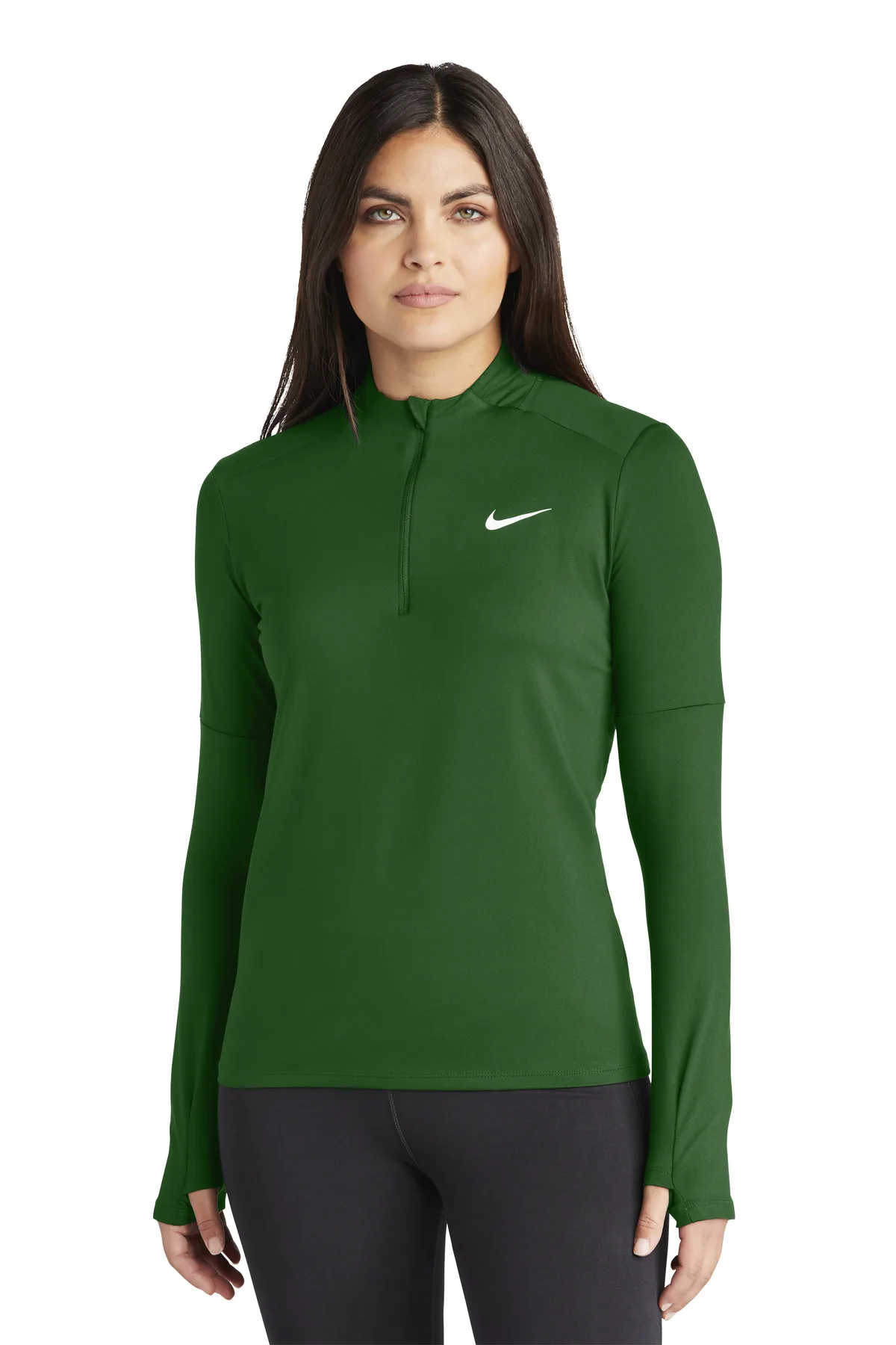 Nike Women's Dri-FIT Element 1/2-Zip Top view 4