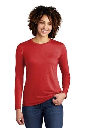 Allmade ® Women's Tri-Blend Long Sleeve Tee view 7