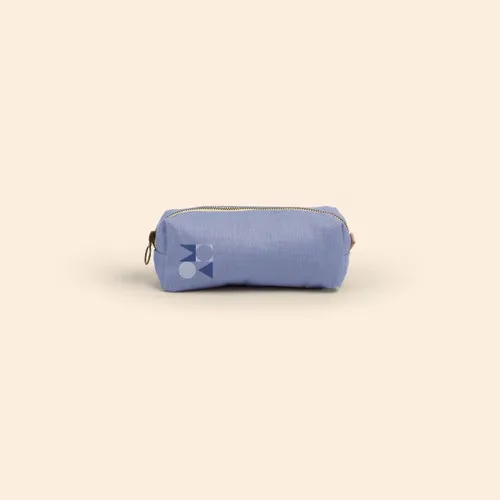 Powder Puff Blue Blank Front View