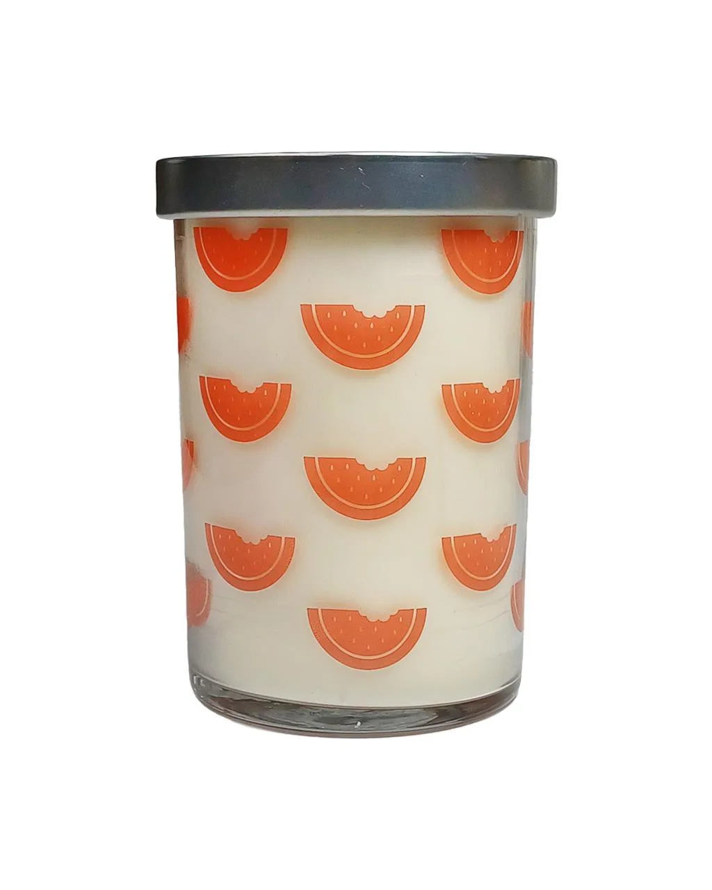 K.Hall Studio Watermelon Basil 12 Oz Summer Screen Print Candle