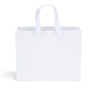 Victoria™ - Ribbon Handle Matte Eurotote - Dynamic Color (10" x 4" x 8") view 2