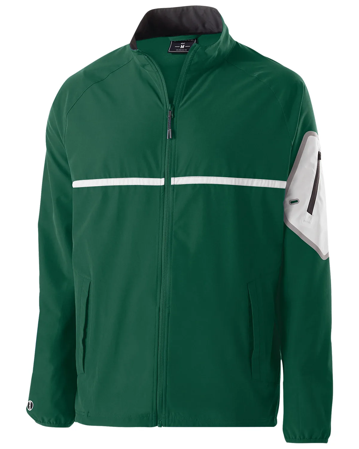 Holloway Unisex Weld 4-Way Stretch Warm-Up Jacket view 3