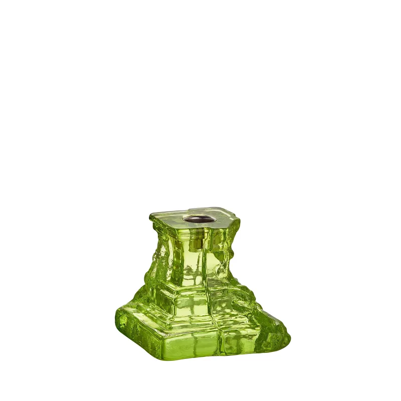 Kosta Boda Rocky Baroque Candlestick Kriptonite Small