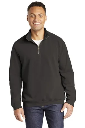 COMFORT COLORS ® Ring Spun 1/4-Zip Sweatshirt. view 2