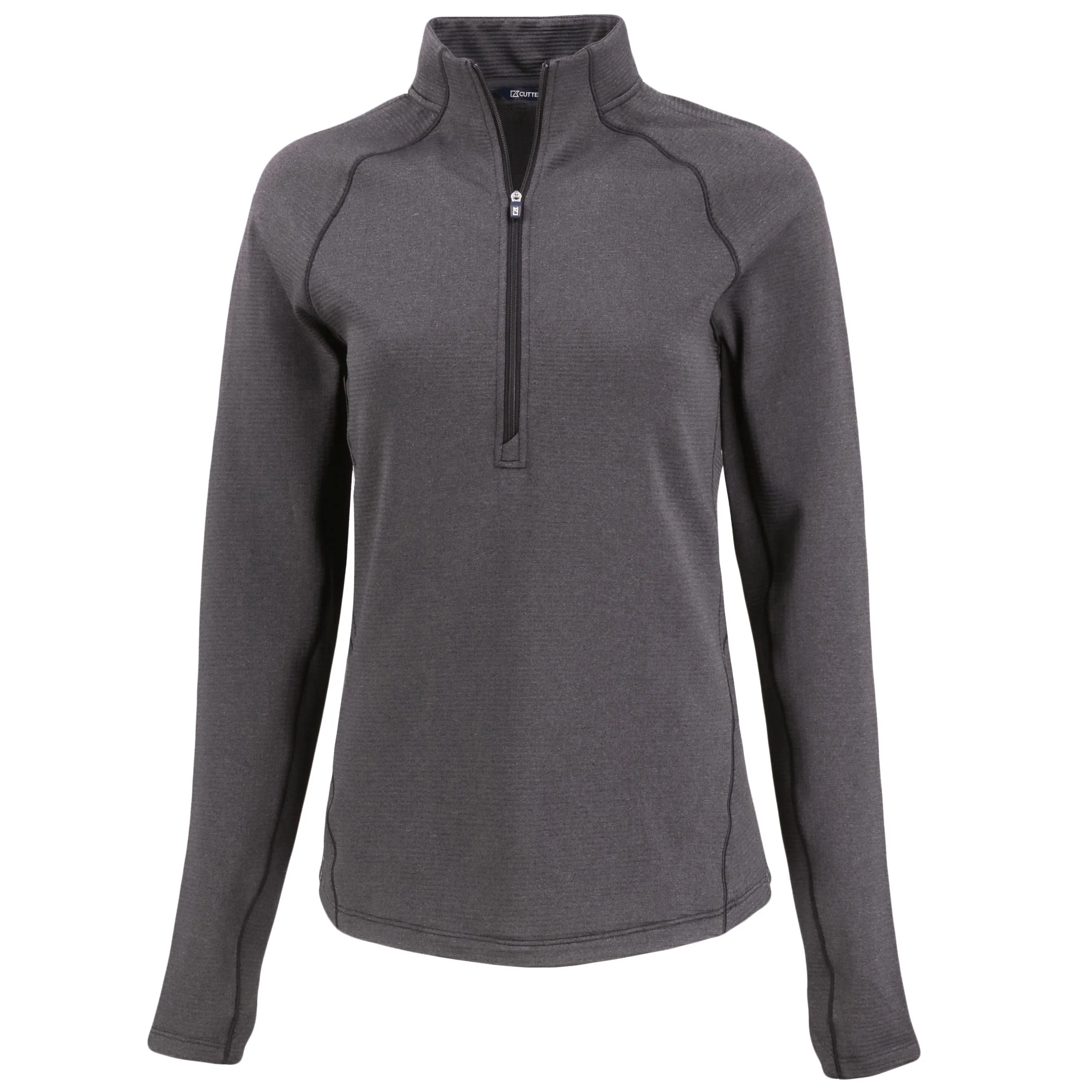 Cutter & Buck Peshastin Eco Fleece Recycled Womens Half Zip Pullover view 2