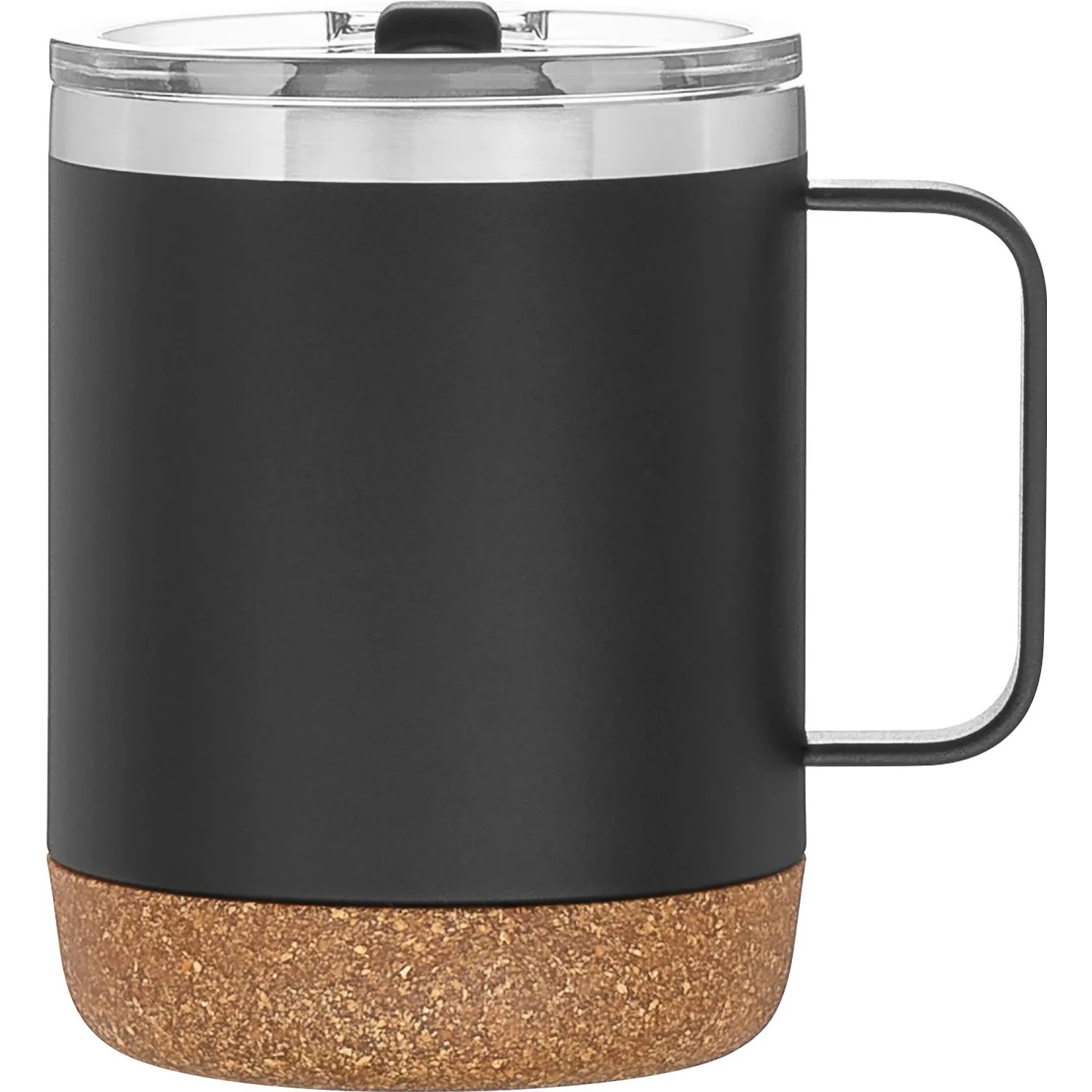 12 oz Explorer Travel Mug (Black) view 2