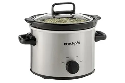 Crock-Pot® 2-Quart Classic Slow Cooker, Small Slow Cooker, Stainless Steel