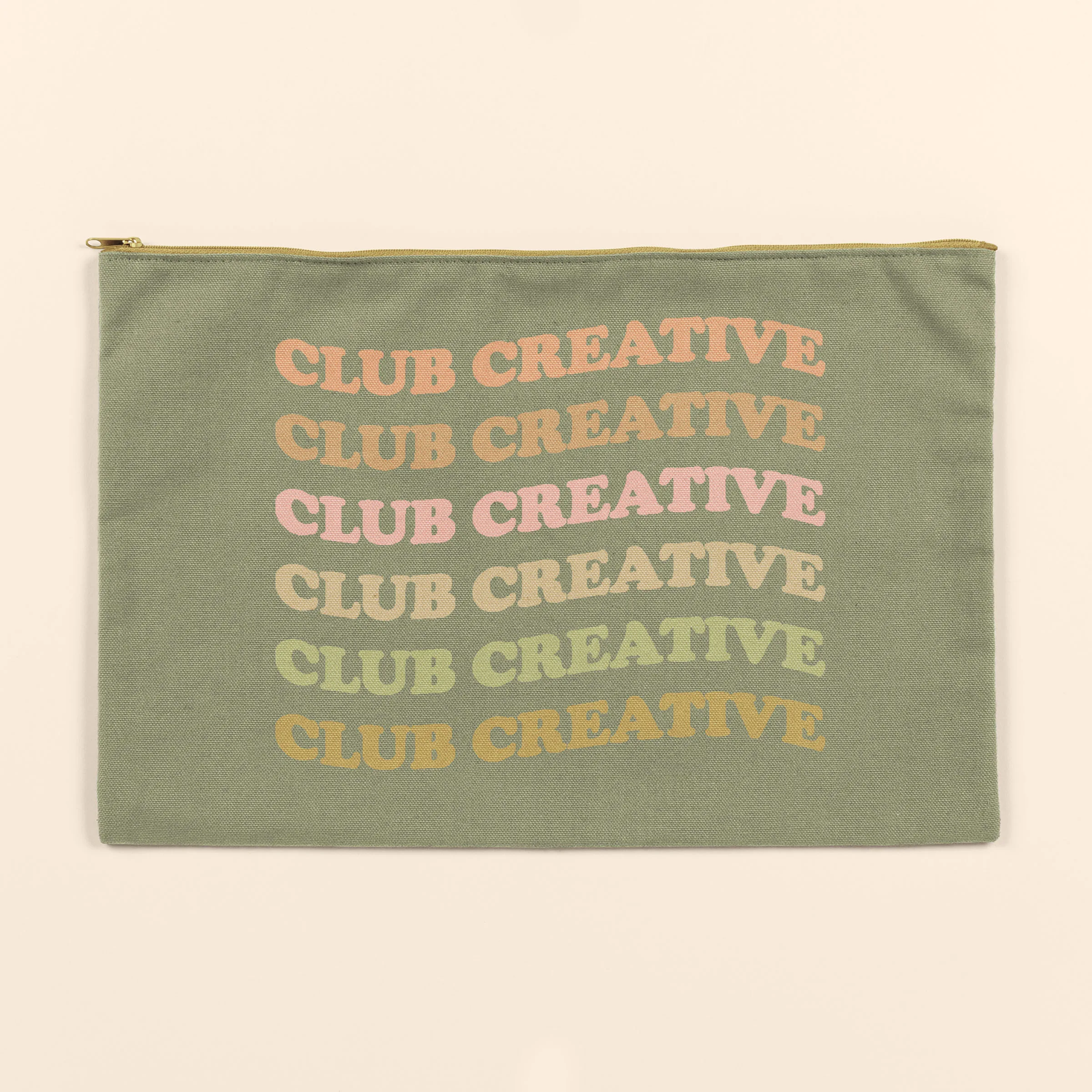 Dottie Pouch - 4CP Pigment Dyed Canvas view 3