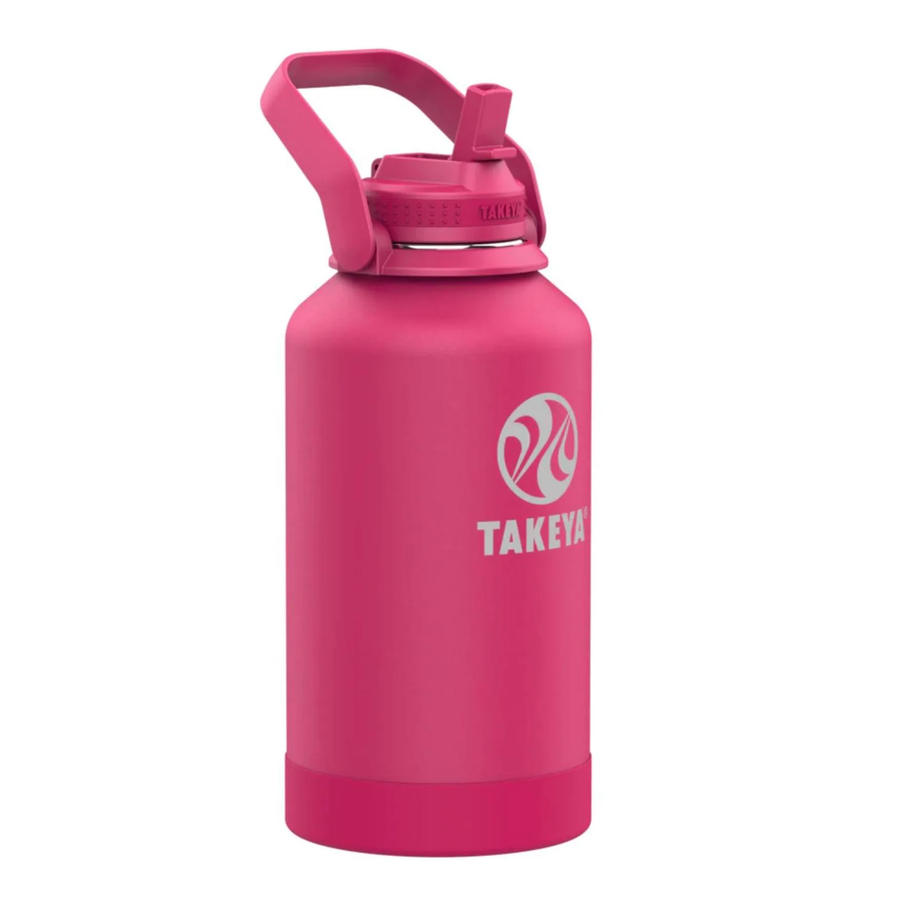 64 oz Takeya® Stainless Steel Insulated Pickle Ball Water Bottle w/ Straw Lid view 4