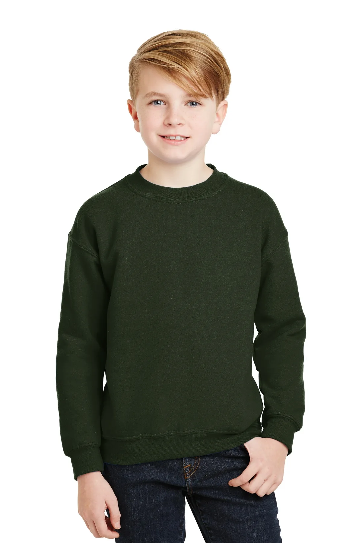 Gildan® Youth Heavy Blend™ Crewneck Sweatshirt.
