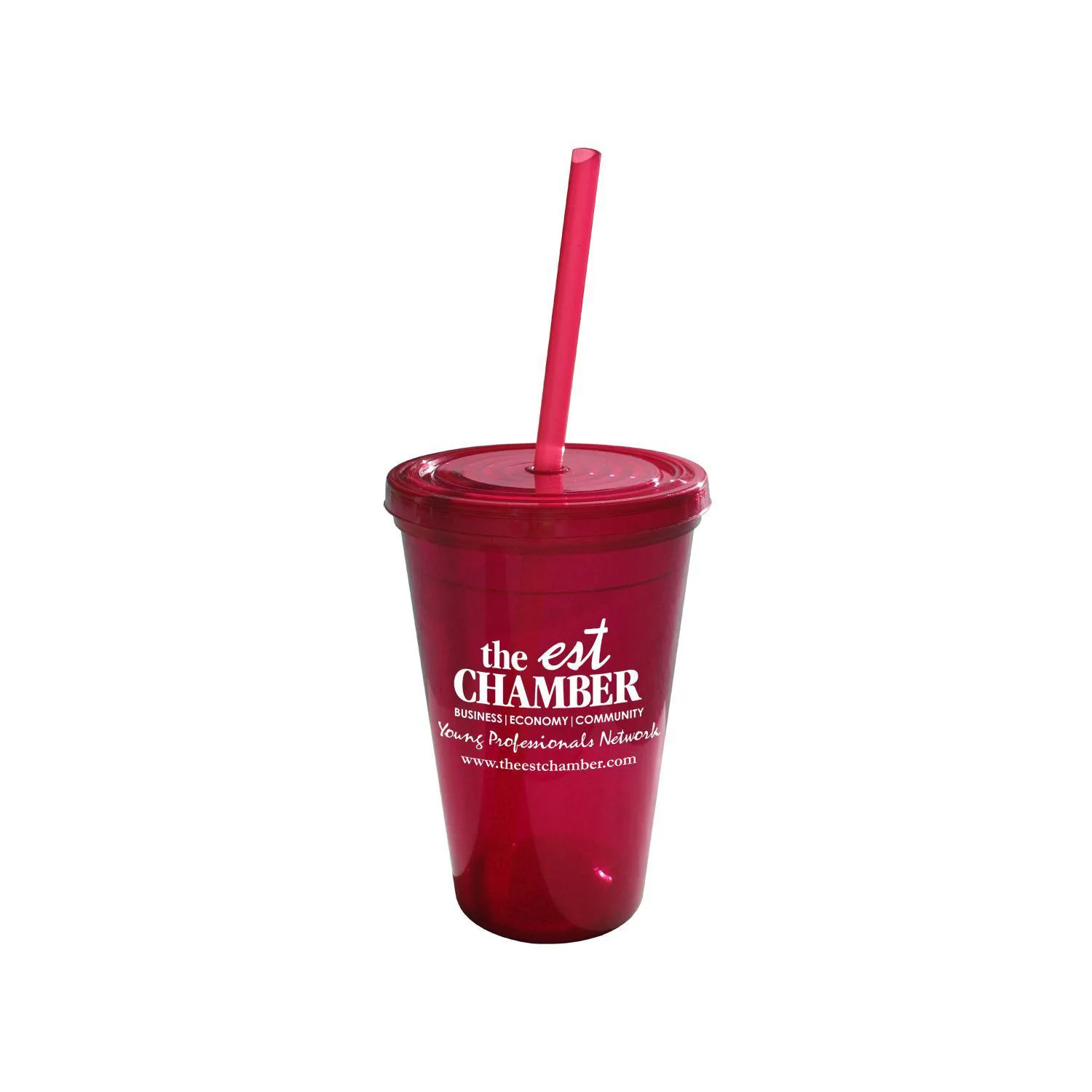 Geneva 16 Oz Tumbler w/Straw view 5
