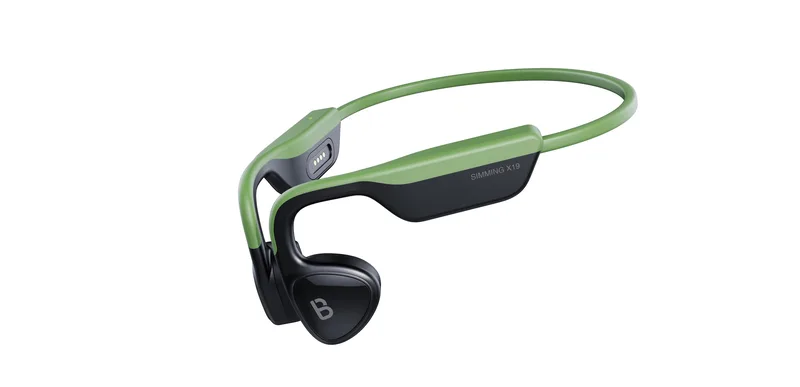 Intelligent Galaxy Green Bone Conducting Headsets