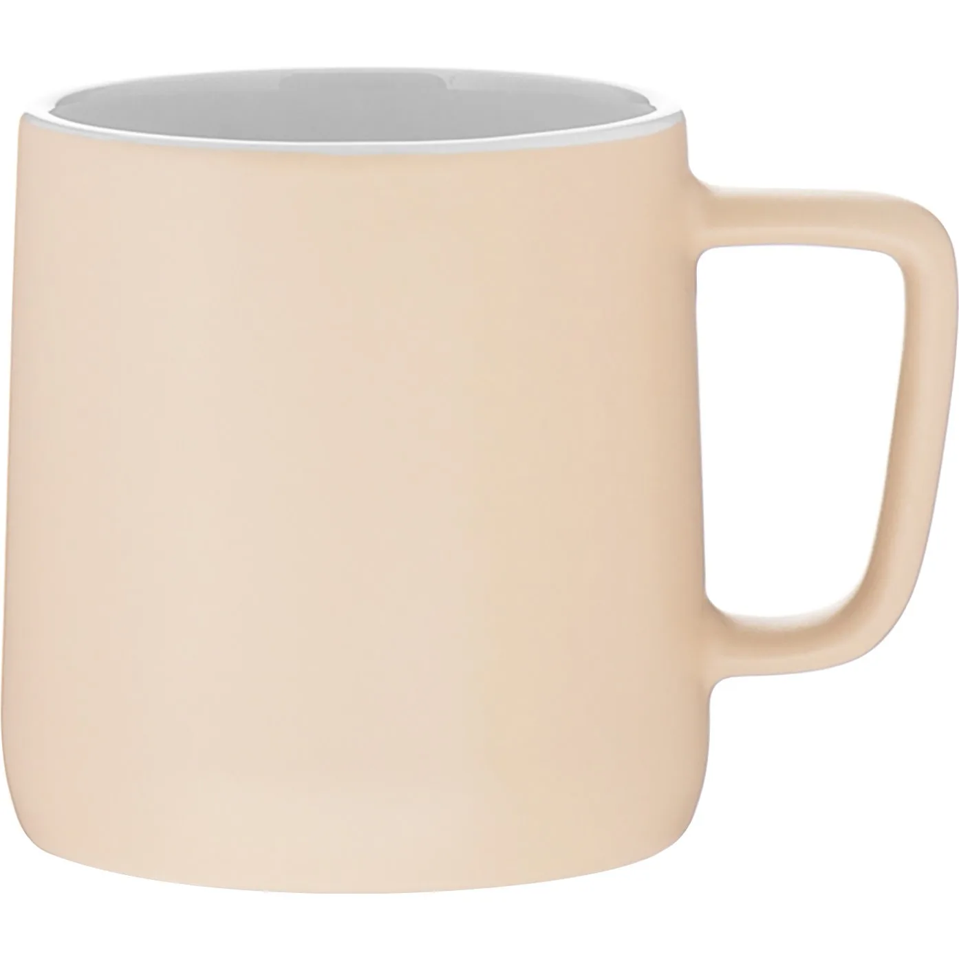 12 oz Oslo Ceramic Mug (Vanilla) view 2